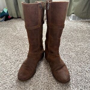 Teva De La Vina Brown Leather Boots